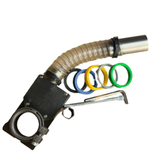 fugefræsersål Nylon med styrreskinne og 5 reduktionsringe