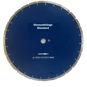 Diamantklinge Standard Ø400 mm til Beton og Universel Brug