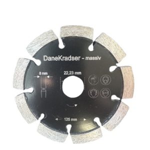 Danekradser Massive Fugefr&aelig;serskiver &ndash; &Oslash;125 mm til Ekstremt H&aring;rde Fuger